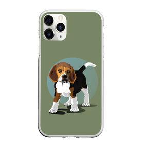 Чехол для iPhone 11 Pro Max матовый с принтом Маленький Щенок в городе Новоалтайск, Силикон |  | графика | друг | дружочек | животное | природа | рисунок | собака | щенок | щеночек