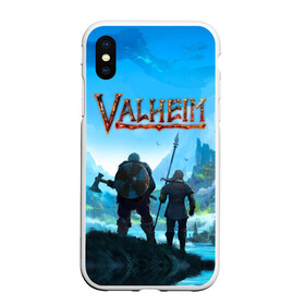 Чехол для iPhone XS Max матовый с принтом Valheim в городе Новоалтайск, Силикон | Область печати: задняя сторона чехла, без боковых панелей | asgard | axe | games | gods | loki | odin | spear | steam | thor | valheim | vikings | war | асгард | боги | вальхейм | викинги | война | игры | копье | локи | один | стим | топор | тор