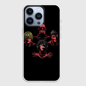 Чехол для iPhone 13 Pro с принтом Titan Rhapsody в городе Новоалтайск,  |  | Тематика изображения на принте: anime | attack | kyojin | manga | no | of | on | rock | scorpions | shingeki | tegunvteg | titan | titans | аниме | армин | атака | бертольд | колосс | колоссальный | манга | микаса | музыка | райнер | рапсодия | рок | скорпион | скорпионс | титан