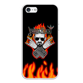 Чехол для iPhone 5/5S матовый с принтом Judas priest в городе Новоалтайск, Силикон | Область печати: задняя сторона чехла, без боковых панелей | judas priest | metal | metallica | rock | блек метал | британский | джудас прист | логотипы рок групп | металл | металлика | музыка | рок группы | рокерские | тяжелая музыка | тяжелый металл | тяжелый рок | хеви металл