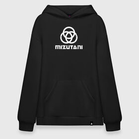 Худи SuperOversize хлопок с принтом MIZUTANI Cyberpunk 2077 в городе Новоалтайск, 70% хлопок, 30% полиэстер, мягкий начес внутри | карман-кенгуру, эластичная резинка на манжетах и по нижней кромке, двухслойный капюшон
 | cyberpunk 2077 | hacker | maelstrom | militech | quadra | samurai | sci fi | technology | trauma team | v | будущее | игра | иероглифы | киану ривз | кибер | киберпанк | киборг | киборги | корпорация | лого | милитек | панк | роботы | самурай | т
