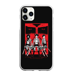 Чехол для iPhone 11 Pro матовый с принтом Атака Титанов в городе Новоалтайск, Силикон |  | anime | attack | kyojin | manga | no | of | on | shingeki | titan | titans | аниме | армин | атака | бертольд | колосс | колоссальный | манга | микаса | райнер | титан | титанов | титаны | энни