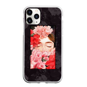 Чехол для iPhone 11 Pro матовый с принтом Flowers girl в городе Новоалтайск, Силикон |  | Тематика изображения на принте: 8 марта | лучшая в мире | мама | подарок | подарок женщине | подарок любимым | подарок на 8 марта | самая лучшая  в мире | семья