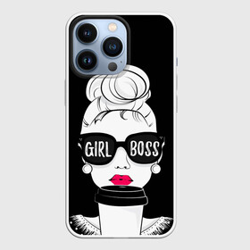 Чехол для iPhone 13 Pro с принтом Girl Boss в городе Новоалтайск,  |  | Тематика изображения на принте: 8 марта | лучшая в мире | мама | подарок | подарок женщине | подарок любимым | подарок на 8 марта | самая лучшая  в мире | семья