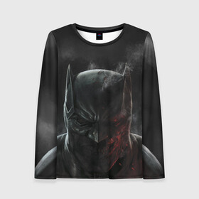 Женский лонгслив 3D с принтом BATMAN DAMNED в городе Новоалтайск, 100% полиэстер | длинные рукава, круглый вырез горловины, полуприлегающий силуэт | batman | batman damned | bruce wayne | damned | dc | dc comics | gotham | gotham villian | joker | villain | warner | брюс уэйн | бэтмен | бэтмен проклятый | готэм | джокер | диси | злодей | комиксы | комиксы диси | проклятый