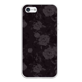 Чехол для iPhone 5/5S матовый с принтом Flowers girl низ в городе Новоалтайск, Силикон | Область печати: задняя сторона чехла, без боковых панелей | 8 марта | лучшая в мире | мама | подарок | подарок женщине | подарок любимым | подарок на 8 марта | самая лучшая  в мире | семья