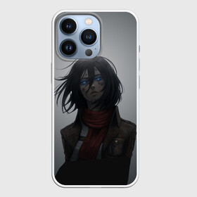 Чехол для iPhone 13 Pro с принтом Микаса Аккерман в городе Новоалтайск,  |  | attack on titan | аккерман | аниме | атака титанов | атака титанов финал | леви | микаса | микаса аккерман | неон | развед корпус | титаны | эрен