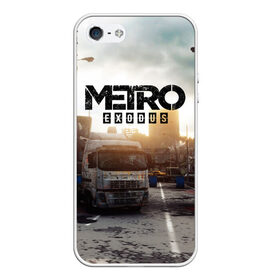 Чехол для iPhone 5/5S матовый Metro Exodus: в городе Новоалтайск, Силикон | Область печати: задняя сторона чехла, без боковых панелей | 2033 | exodus | metro | metro 2033 | metro exodus | stalker | апокалипсис | диггер | дигеры | метро | разрушка | эпидемия