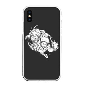 Чехол для iPhone XS Max матовый с принтом Сукуна/Итадори в городе Новоалтайск, Силикон | Область печати: задняя сторона чехла, без боковых панелей | Тематика изображения на принте: fushiguro | gojo | itadori | jujutsu | kaisen | kugisaki | megumi | nobaru | satoru | sukuna | yuji | битва | гето | годжо | дзюго | итадори | кенто | кугисаки | магическая | махито | мегуми | нанами | нобара | пальцы | сатору | сугуру | сукуна