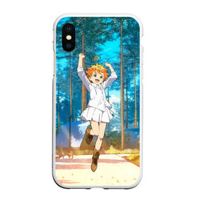 Чехол для iPhone XS Max матовый с принтом Обещанный Неверленд в городе Новоалтайск, Силикон | Область печати: задняя сторона чехла, без боковых панелей | Тематика изображения на принте: yakusoku no neverland | аниме | аниме персонаж | анимесериал | бесконечное лето | грейс филд | норман | обещанная страна грёз | обещанный неверленд | эмма