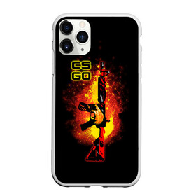 Чехол для iPhone 11 Pro Max матовый с принтом CS:GO Howl  в городе Новоалтайск, Силикон |  | Тематика изображения на принте: awp | counter strike | cs go | cs go howl | hyper beast | logo | m4a4 | neo noir | авп | автомат | вой | волк | контр страйк | кс го | кс го авп | кс го вой | логотипы игр | неонуар | оружие | оружие из кс го | скины | скоростной зверь |
