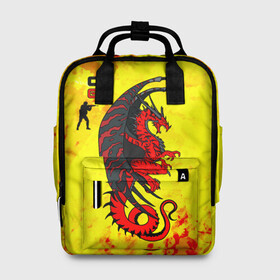 Женский рюкзак 3D с принтом CS:GO Dragon Lore AWP в городе Новоалтайск, 100% полиэстер | лямки с регулируемой длиной, сверху ручки, чтобы рюкзак нести как сумку. Основное отделение закрывается на молнию, как и внешний карман. Внутри два дополнительных кармана, один из которых закрывается на молнию. По бокам два дополнительных кармашка, куда поместится маленькая бутылочка
 | awp | counter strike | cs go | cs go dragon lore | dragon | hyper beast | logo | neo noir | авп | автомат | драгон | контр страйк | красный дракон | кс го | кс го авп | логотипы игр | неонуар | оружие | оружие из кс го | скины | скоростн