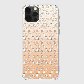 Чехол для iPhone 12 Pro Max с принтом много котиков узор в городе Новоалтайск, Силикон |  | Тематика изображения на принте: cat | kittens | градиент | детские | котейки | котики | котофеи | коты | котята | котятки | кошки | мультяшные | мяу | пузико | рисунок | туаленая бумага | узор