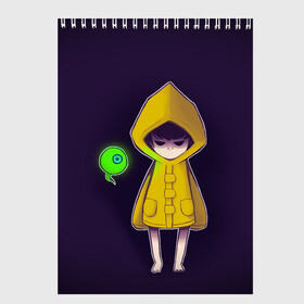 Скетчбук с принтом Little Nightmares Шестая в городе Новоалтайск, 100% бумага
 | 48 листов, плотность листов — 100 г/м2, плотность картонной обложки — 250 г/м2. Листы скреплены сверху удобной пружинной спиралью | Тематика изображения на принте: games | little nightmares | длиннорукий | доктор | игра | игрок | литл найтмерс | моно | охотник | повар | призрак | руки | сказка | сторож | страшилка | страшный сон | хорор | хоррор | шестая
