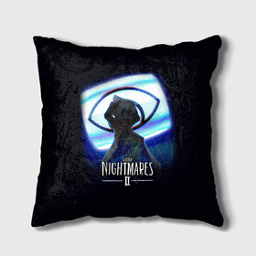 Подушка 3D с принтом Little Nightmares 2 MONO  в городе Новоалтайск, наволочка – 100% полиэстер, наполнитель – холлофайбер (легкий наполнитель, не вызывает аллергию). | состоит из подушки и наволочки. Наволочка на молнии, легко снимается для стирки | little nightmares | little nightmares 2 | mono | игра | литл нигмарес | литл нигмарес 2 | литл нигхтмарес | литл нигхтмарес 2 | моно | ужас | хоррор