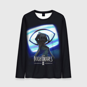 Мужской лонгслив 3D с принтом Little Nightmares 2 MONO  в городе Новоалтайск, 100% полиэстер | длинные рукава, круглый вырез горловины, полуприлегающий силуэт | little nightmares | little nightmares 2 | mono | игра | литл нигмарес | литл нигмарес 2 | литл нигхтмарес | литл нигхтмарес 2 | моно | ужас | хоррор
