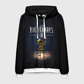 Мужская толстовка 3D с принтом Little Nightmares 2 пламя в городе Новоалтайск, 100% полиэстер | двухслойный капюшон со шнурком для регулировки, мягкие манжеты на рукавах и по низу толстовки, спереди карман-кенгуру с мягким внутренним слоем. | little nightmares | little nightmares 2 | игра | литл нигмарес | литл нигмарес 2 | литл нигхтмарес | литл нигхтмарес 2 | ужас | хоррор