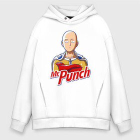 Мужское худи Oversize хлопок с принтом Mr.Punch в городе Новоалтайск, френч-терри — 70% хлопок, 30% полиэстер. Мягкий теплый начес внутри —100% хлопок | боковые карманы, эластичные манжеты и нижняя кромка, капюшон на магнитной кнопке | anime | japan | man | manga | mr | one | proper | punch | saitama | tegunvteg | аниме | ванпанчмен | манга | мистер | мульт | пропер | сайтама | япония