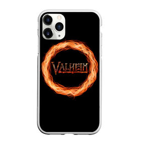 Чехол для iPhone 11 Pro матовый с принтом Valheim - огненный круг в городе Новоалтайск, Силикон |  | Тематика изображения на принте: valheim | вальхейм | викинги | игра | компьютерный | круг | логотип | минимализм | огненный | огонь | подарок | черный