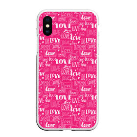 Чехол для iPhone XS Max матовый с принтом Love в городе Новоалтайск, Силикон | Область печати: задняя сторона чехла, без боковых панелей | Тематика изображения на принте: love | амур | афродита | валентинка | влюбленность | вторая половинка | гламур | купидон | любовь | мода | отношения | подарок любви | поцелуй | праздник любви | романтика | свидание | семья | сердечки