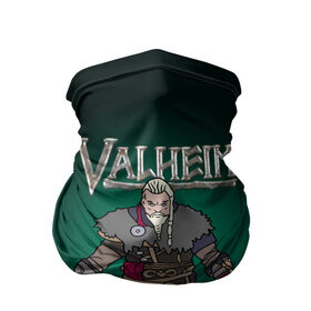 Бандана-труба 3D с принтом Valheim в городе Новоалтайск, 100% полиэстер, ткань с особыми свойствами — Activecool | плотность 150‒180 г/м2; хорошо тянется, но сохраняет форму | game | logo | valheim | viking | валхейм | вальхейм | викинги | игры | инди | логотипы игр | приключения | скандинавская мифология | топоры | фэнтези | экшн