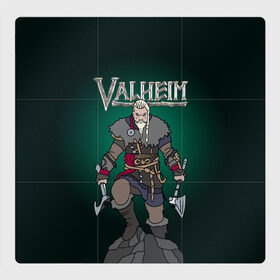 Магнитный плакат 3Х3 с принтом Valheim в городе Новоалтайск, Полимерный материал с магнитным слоем | 9 деталей размером 9*9 см | game | logo | valheim | viking | валхейм | вальхейм | викинги | игры | инди | логотипы игр | приключения | скандинавская мифология | топоры | фэнтези | экшн