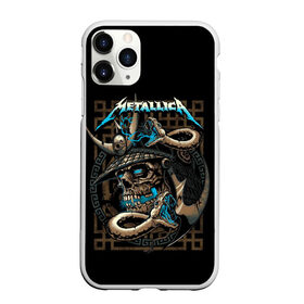 Чехол для iPhone 11 Pro матовый с принтом METALLICA в городе Новоалтайск, Силикон |  | Тематика изображения на принте: band | hardcore | metall | music | punk | rock | samurai | skull | usa | батька | джеймс | кирк | ларс | металлика | метла | музыка | рок | самурай | сша | трухильо | ульрих | хэви метал | хэммет | хэтфилд | череп
