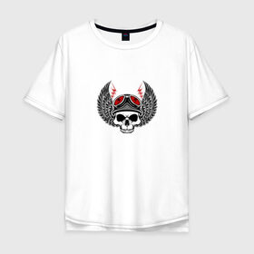 Мужская футболка хлопок Oversize с принтом Skull в городе Новоалтайск, 100% хлопок | свободный крой, круглый ворот, “спинка” длиннее передней части | art | body | bones | dead | drawing | face | graffiti | head | roses | skeleton | skul | skull | ад | арт | голова | граффити | зло | кости | лицо | металл | нарисованный | розы | рок | скелет | скул | скулл | три черепа | тьма