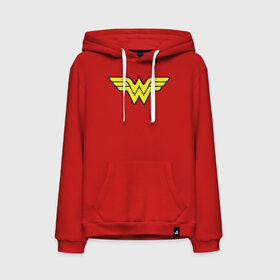 Мужская толстовка с принтом Wonder Woman 8 bit в городе Новоалтайск, френч-терри, мягкий теплый начес внутри (100% хлопок) | карман-кенгуру, эластичные манжеты и нижняя кромка, капюшон с подкладом и шнурком | justice league | vdzabma | wonder woman | лига справедливости | чудо женщина