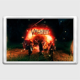 Магнит 45*70 с принтом Valheim в городе Новоалтайск, Пластик | Размер: 78*52 мм; Размер печати: 70*45 | Тематика изображения на принте: fantasy | mmo | valheim | valve | валхейм | викинги | выживалка | игра | королевская битва | ммо | ролевая игра | фэнтази