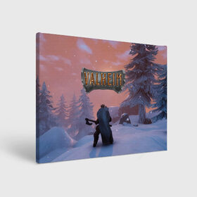 Холст прямоугольный Valheim: в городе Новоалтайск, 100% ПВХ | | fantasy | mmo | valheim | valve | валхейм | викинги | выживалка | игра | королевская битва | ммо | ролевая игра | фэнтази