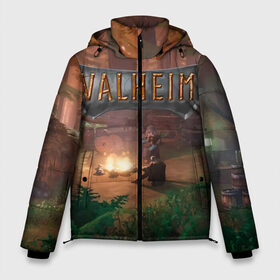 Мужская зимняя куртка 3D с принтом Valheim Вальхейм в городе Новоалтайск, верх — 100% полиэстер; подкладка — 100% полиэстер; утеплитель — 100% полиэстер | длина ниже бедра, свободный силуэт Оверсайз. Есть воротник-стойка, отстегивающийся капюшон и ветрозащитная планка. 

Боковые карманы с листочкой на кнопках и внутренний карман на молнии. | Тематика изображения на принте: fantasy | mmo | valheim | valve | валхейм | вальхейм | викинги | выживалка | игра | королевская битва | ммо | ролевая игра | фэнтази