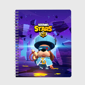 Тетрадь с принтом Генерал Гавс brawl stars в городе Новоалтайск, 100% бумага | 48 листов, плотность листов — 60 г/м2, плотность картонной обложки — 250 г/м2. Листы скреплены сбоку удобной пружинной спиралью. Уголки страниц и обложки скругленные. Цвет линий — светло-серый
 | brawl | brawl stars | brawlstars | brawl_stars | jessie | бравл | бравлер руффс | бравлстарс | генерал гавс