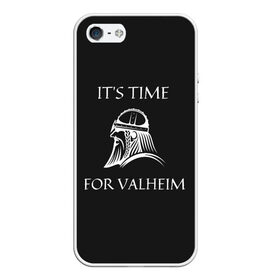 Чехол для iPhone 5/5S матовый с принтом Its time for Valheim в городе Новоалтайск, Силикон | Область печати: задняя сторона чехла, без боковых панелей | Тематика изображения на принте: elder | loki | odin | the | thor | valheim | биврёст | валхейм | вальхейм | викинги | всеотец | дракар | древний | древо | ётун | йотун | локи | мира | один | тор | фенир | хель | черный лес | эйктюр