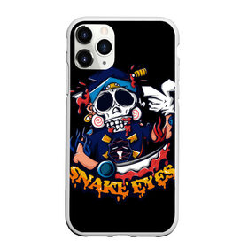 Чехол для iPhone 11 Pro Max матовый с принтом Skull Snake Eyes в городе Новоалтайск, Силикон |  | Тематика изображения на принте: art | body | bones | dead | drawing | face | graffiti | head | roses | skeleton | skul | skull | ад | арт | голова | граффити | зло | кости | лицо | металл | нарисованный | розы | рок | скелет | скул | скулл | три черепа | тьма