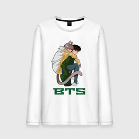 Мужской лонгслив хлопок с принтом BTS в городе Новоалтайск, 100% хлопок |  | bts | k pop | kpop | rm | аниме | бтс | ви | джей хоуп | джонгук | кпоп | сюга | чимин | чин | япония