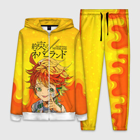 Женский костюм 3D с принтом Обещанный Неверленд в городе Новоалтайск,  |  | yakusoku no neverland | аниме | аниме персонаж | анимесериал | бесконечное лето | грейс филд | норман | обещанная страна грёз | обещанный неверленд | эмма