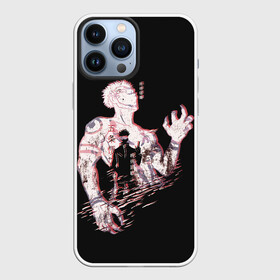Чехол для iPhone 13 Pro Max с принтом JUJUTSU KAISEN страдает в городе Новоалтайск,  |  | Тематика изображения на принте: fushiguro | gojo | itadori | jujutsu | kaisen | kugisaki | megumi | nobaru | satoru | sukuna | yuji | битва | гето | годжо | дзюго | итадори | кенто | кугисаки | магическая | махито | мегуми | нанами | нобара | пальцы | сатору | сугуру | сукуна