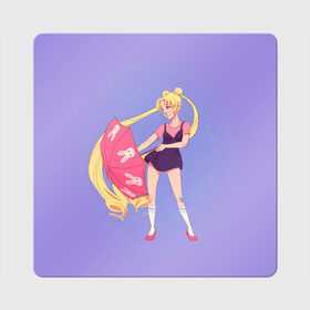 Магнит виниловый Квадрат с принтом Sailor Moon Сейлор Мун в городе Новоалтайск, полимерный материал с магнитным слоем | размер 9*9 см, закругленные углы | anime | sailor moon | аниме | анимэ | венера | луна | лунная призма | марс | сейлор мун | серебрянное тысячелетие | серенити | сэйлор | усаги цукино | чиби мун | эндимион