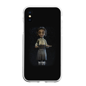 Чехол для iPhone XS Max матовый с принтом Little Nightmares 2 училка в городе Новоалтайск, Силикон | Область печати: задняя сторона чехла, без боковых панелей | Тематика изображения на принте: little nightmares | little nightmares 2 | игра | литл нигмарес | литл нигмарес 2 | литл нигхтмарес | литл нигхтмарес 2 | номы | ужас | училка | учительница | хоррор | шестая