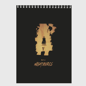 Скетчбук с принтом Little Nightmares 2 в городе Новоалтайск, 100% бумага
 | 48 листов, плотность листов — 100 г/м2, плотность картонной обложки — 250 г/м2. Листы скреплены сверху удобной пружинной спиралью | little nightmares | little nightmares 2 | игра | литл нигмарес | литл нигмарес 2 | литл нигхтмарес | литл нигхтмарес 2 | ужас | хоррор | шестая