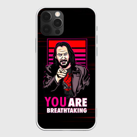 Чехол для iPhone 12 Pro Max с принтом YOU ARE BREATHTAKING в городе Новоалтайск, Силикон |  | Тематика изображения на принте: cyberpunk 2077 | hacker | maelstrom | militech | quadra | samurai | sci fi | technology | trauma team | v | будущее | игра | иероглифы | киану ривз | кибер | киберпанк | киборг | киборги | корпорация | лого | милитек | панк | роботы | самурай | т