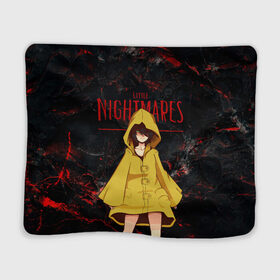Плед 3D с принтом Little Nightmares 2 в городе Новоалтайск, 100% полиэстер | закругленные углы, все края обработаны. Ткань не мнется и не растягивается | little nightmares | игра | страшилка | страшная игра | ужас | хоррор