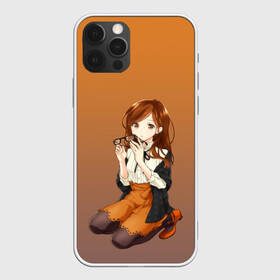 Чехол для iPhone 12 Pro Max с принтом анимешная девочка очки офис в городе Новоалтайск, Силикон |  | аниме | анимешная | блузка | девочка | кавай | каштановые волосы | колготки | малышка | мило | няша | офис | очки | практикантка | присела | рисунок | студентка | форма | чиби | юбка