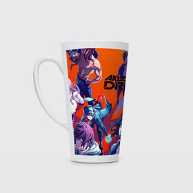 Кружка Латте Акудама Драйв: в городе Новоалтайск, Белая керамика | Объем 480 мл; Высота 150 мм; Диаметр 90 мм | akudama drive | anime | japan | manga | tomoyo kurosawa | акудама драйв | аниме | манга