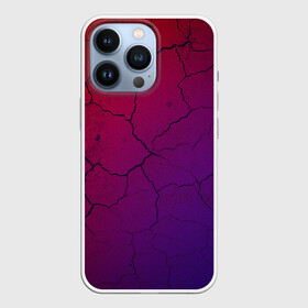 Чехол для iPhone 13 Pro с принтом Трещины в городе Новоалтайск,  |  | grunge | гранж | земля | неон | неоновая | природа | текстура | текстуры | трещины