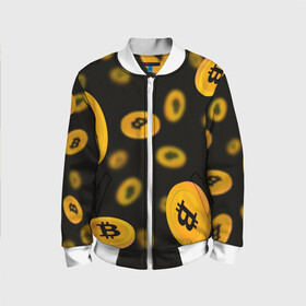 Детский бомбер 3D с принтом БИТКОИН | BITCOIN в городе Новоалтайск, 100% полиэстер | застегивается на молнию, по бокам два кармана без застежек, мягкие манжеты, по низу бомбера и на воротнике — эластичная резинка | bitcoin | blockchain | btc | cardano | crypto | ethereum | polkadot | tether | xrp | бинанс | биткоин | блокчейн | валюта | деньги | криптовалюта | майнер | майнинг | цифровая валюта | цифровое золото | эфир