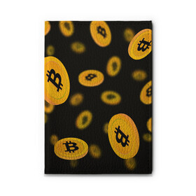 Обложка для автодокументов с принтом БИТКОИН | BITCOIN в городе Новоалтайск, натуральная кожа |  размер 19,9*13 см; внутри 4 больших “конверта” для документов и один маленький отдел — туда идеально встанут права | Тематика изображения на принте: bitcoin | blockchain | btc | cardano | crypto | ethereum | polkadot | tether | xrp | бинанс | биткоин | блокчейн | валюта | деньги | криптовалюта | майнер | майнинг | цифровая валюта | цифровое золото | эфир