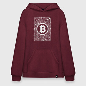 Худи SuperOversize хлопок с принтом BITCOIN CRYPTOCURRENCY | КРИПТОВАЛЮТА (Z) в городе Новоалтайск, 70% хлопок, 30% полиэстер, мягкий начес внутри | карман-кенгуру, эластичная резинка на манжетах и по нижней кромке, двухслойный капюшон
 | binance coin | bitcoin | blockchain | btc | cardano | crypto | ethereum | litecoin | polkadot | tether | xrp | биткоин | блокчейн | валюта | деньги | криптовалюта | майнер | майнинг | цифровая валюта | цифровое золото | эфир