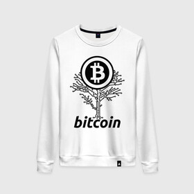 Женский свитшот хлопок с принтом BITCOIN TREE | БИТКОИН ДЕРЕВО (Z) в городе Новоалтайск, 100% хлопок | прямой крой, круглый вырез, на манжетах и по низу широкая трикотажная резинка  | binance coin | bitcoin | blockchain | btc | cardano | crypto | ethereum | litecoin | polkadot | tether | xrp | биткоин | блокчейн | валюта | деньги | криптовалюта | майнер | майнинг | цифровая валюта | цифровое золото | эфир